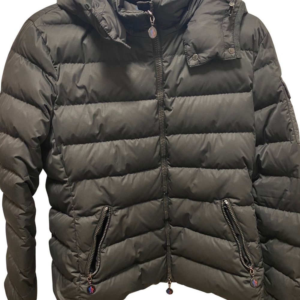 Moncler Black Quilted Down Puffer Jacket